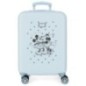 Maleta trolley ABS Kisses Mickey & Minnie Disney 55cm