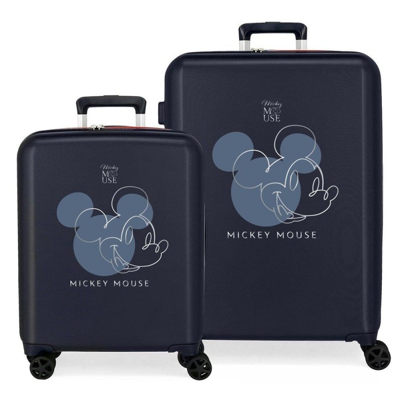 Set 2 Maletas trolley ABS Outline Mickey Disney