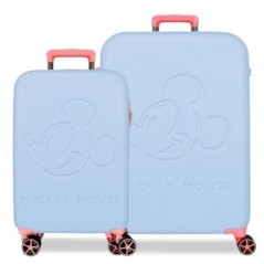 Set 2 Maletas trolley ABS Crazy Trip Mickey Disney
