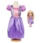Muñeca Rapunzel + Disfraz Disney 38cm