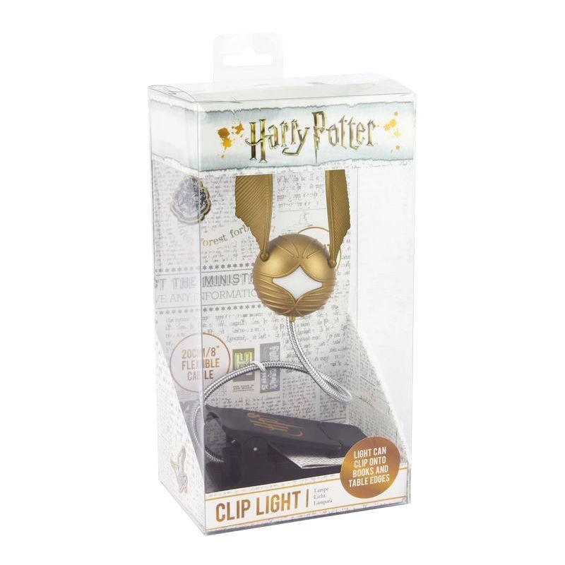 Lampara flexo Snitch Dorada Harry Potter