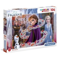 Puzzle Glitter Effect Frozen 2 Disney 104pzs