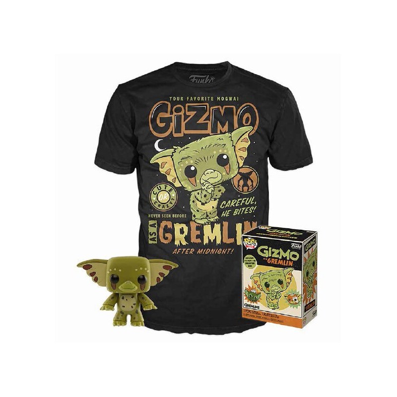 Set figura POP & Tee Gremlins Gizmo Exclusive