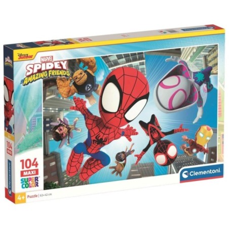 Puzzle maxi Spidey and His Amazing Friends Marvel 104pzs
