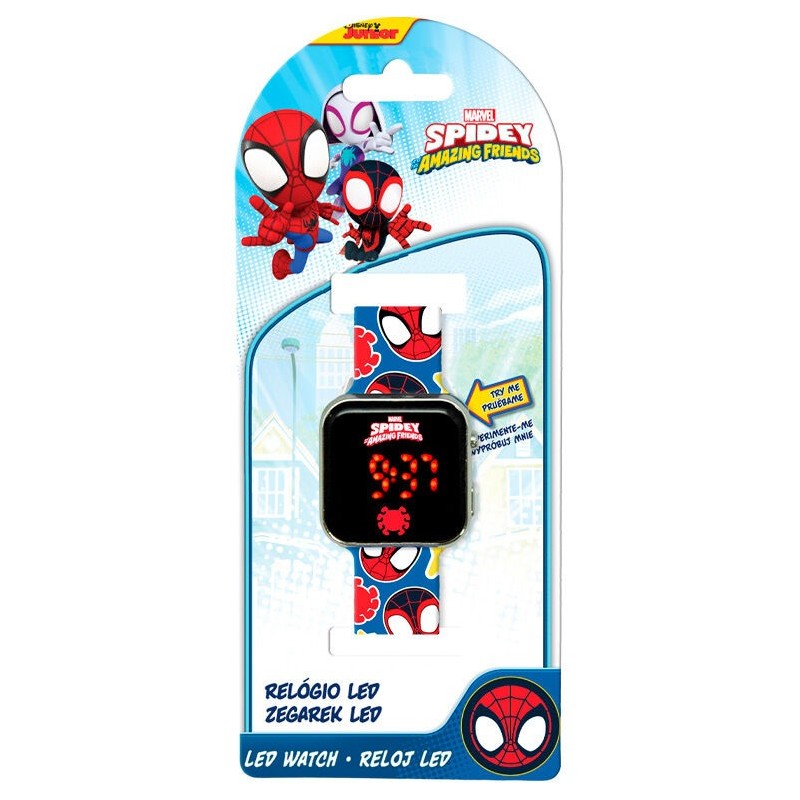 Reloj led Spidey the Amazing Friends Marvel