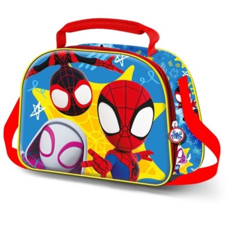 Bolsa ortameriendas 3D Amazing Spidey and His Amazing Friends Marvel