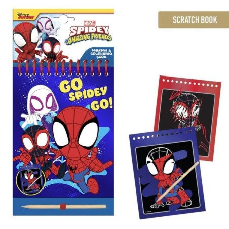 Set papeleria scratch Spidey Amazing Friends Marvel