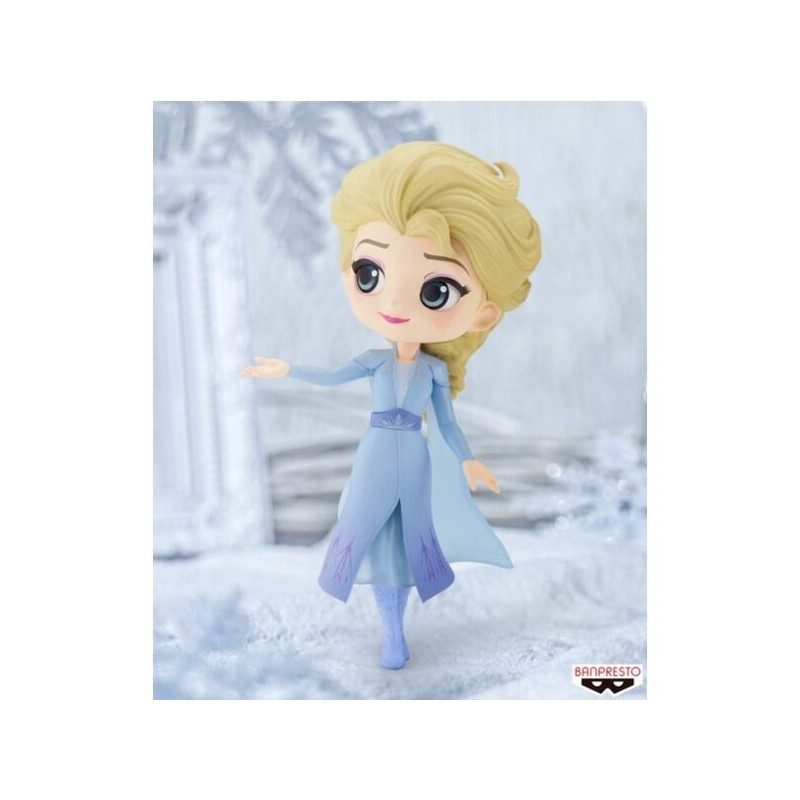 Figura Elsa Ver.A Frozen 2 Disney Characters Q posket 14cm