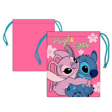 Bolsa portameriendas Angel & Stitch Disney