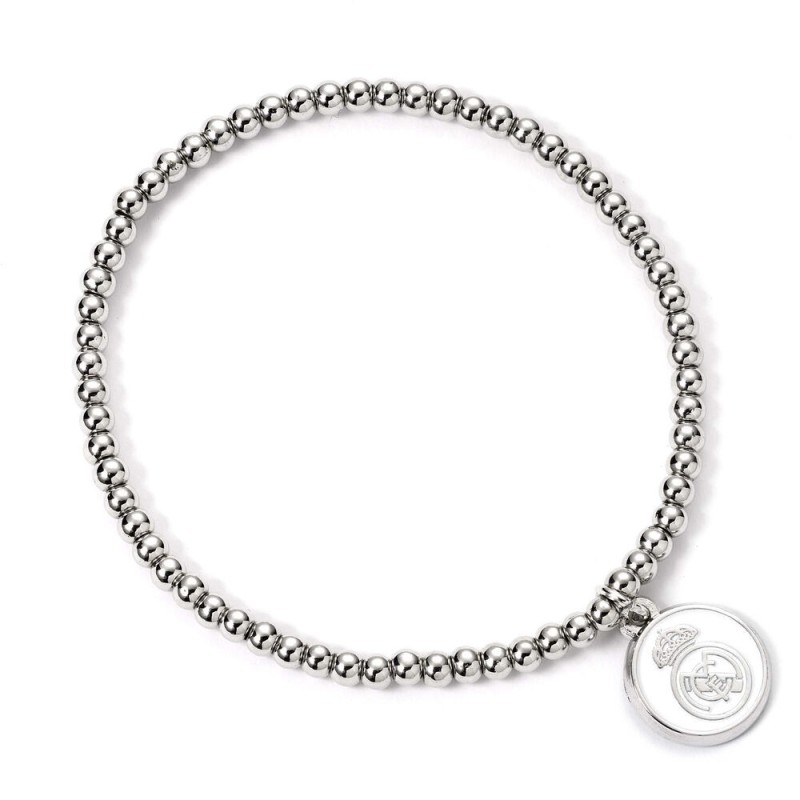 Pulsera Real Madrid plateada