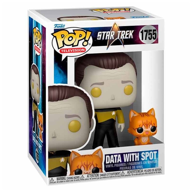 Figura POP Star Trek Data with Spot