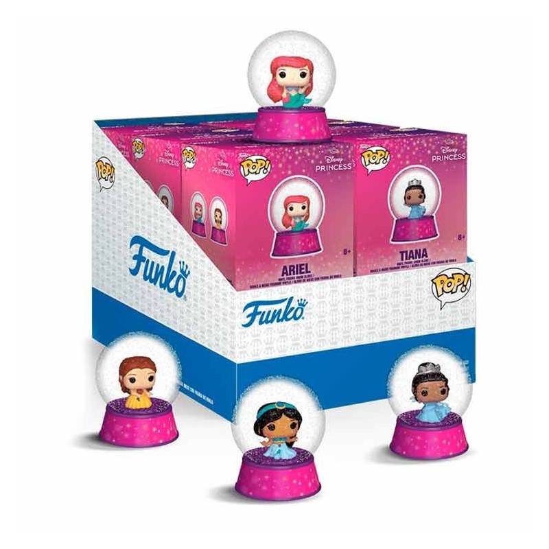 Figura Mystery Mini Bola de Nieve Princesas Disney surtido