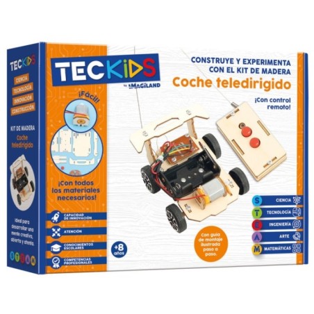 Maqueta Coche Teledirigido madera