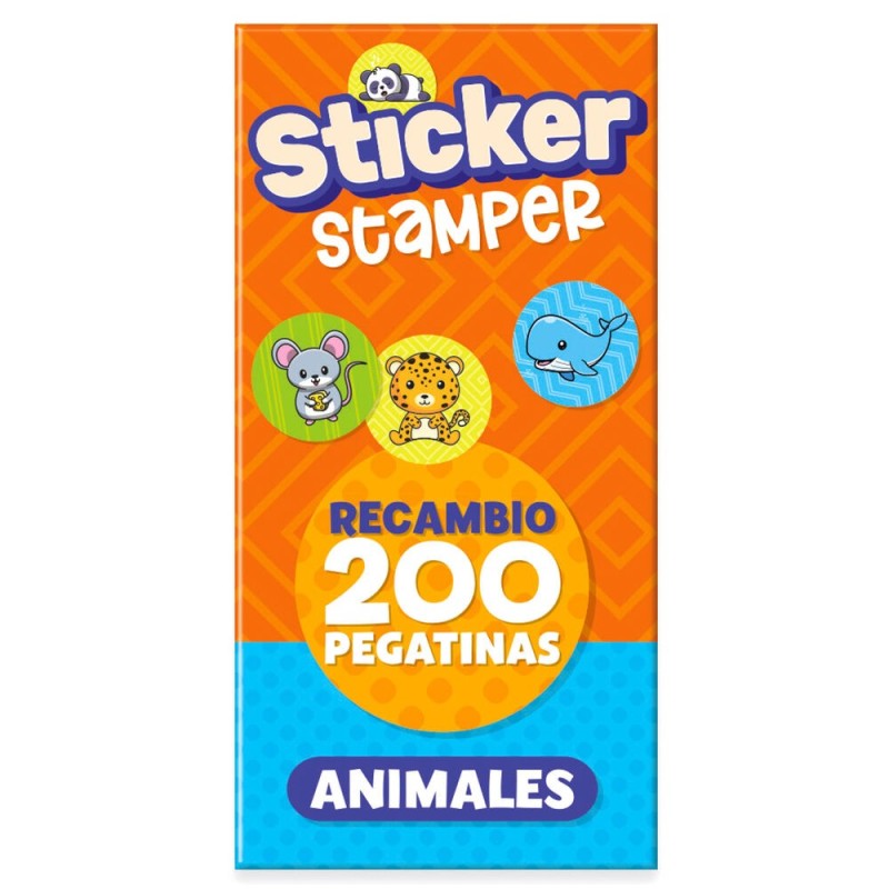Recambio Sticker Stamper Animales