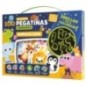 Maletin 100 pegatinas luminiscentes Animales Baby