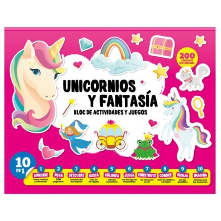Bloc Actividades Unicornios y Fantasia