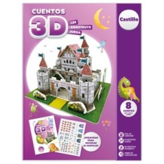 Cuento Imaginar y Consruir 3D Castillo español