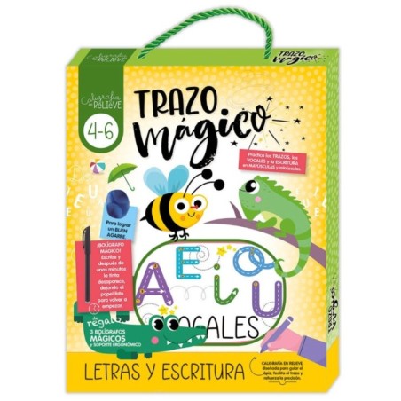 Set Caligrafia Relieve Letras y Escritura español