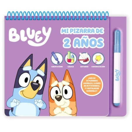 Mi Pizarra Actividades 2 Años Bluey español