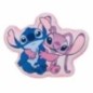 Cojin 3D Angel & Stitch Disney