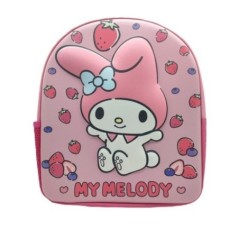Mochila 3D My Melody Hello Kitty 30cm
