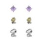 Set 3 Pares de pendientes Snoopy