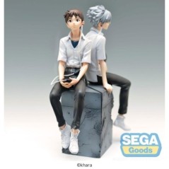 Figura Shinji & Kaworu Luminasta Shinji Version Rebuild of Evangelion 17cm