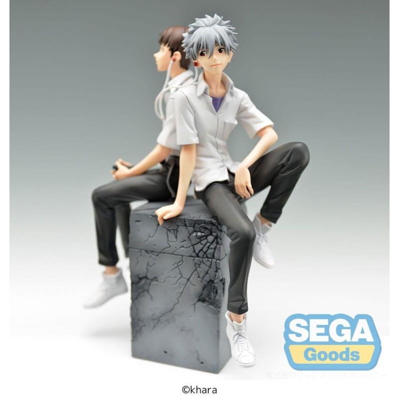 Figura Shinji & Kaworu Luminasta Kaworu Version Rebuild of Evangelion 17cm
