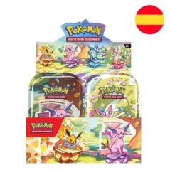 Mini lata juego cartas Evoluciones Prismaticas Pokemon surtido español