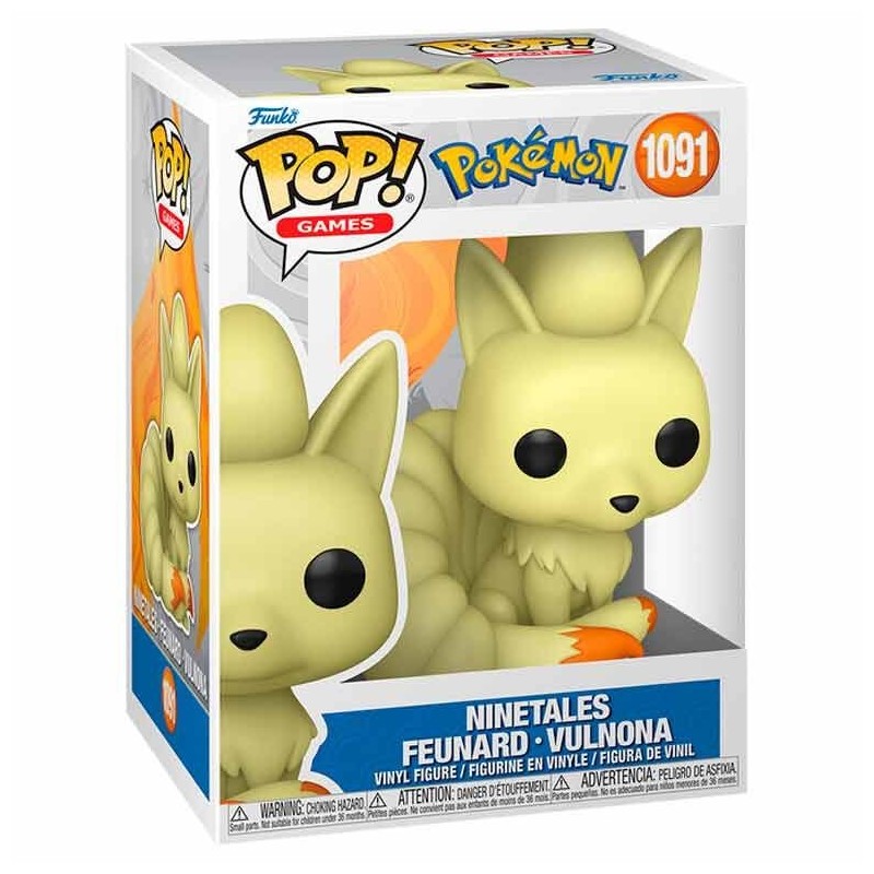 Figura POP Pokemon Ninetales - Feunard - Vulnona