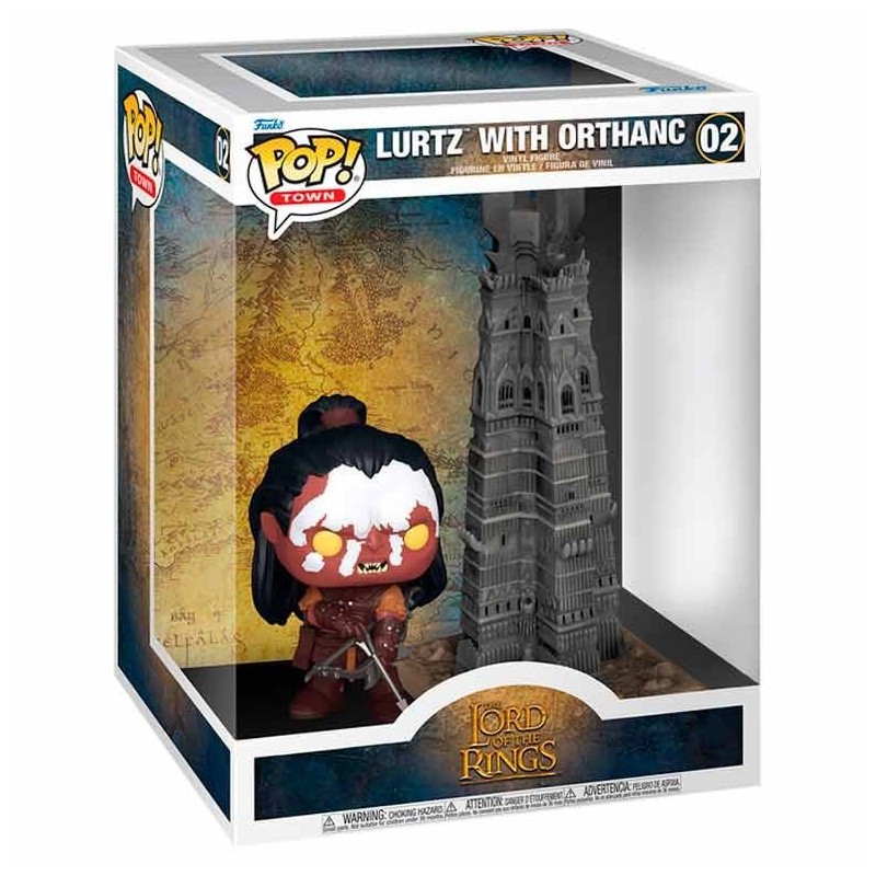 Figura POP Town El Señor de los Anillos Lurtz with Orthanc