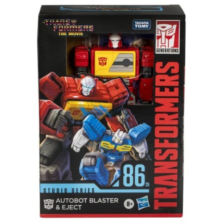 Figura Autobot Blaster & Eject Voyager Class Transformers Studio Series 16