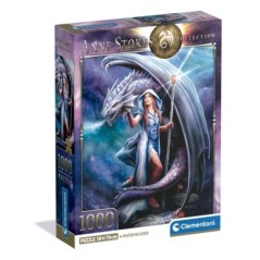 Puzzle Dragon Mage Anne Stokes 1000pzs