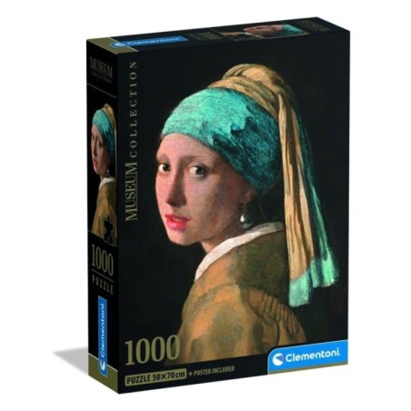 Puzzle Girl with Pearl Earring Vermeer Museum 1000pzs