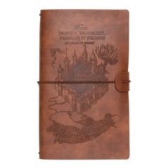 Cuaderno de viaje Mapa Merodeador Harry Potter