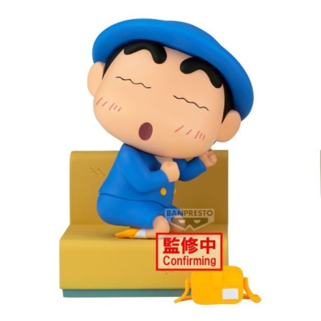 Figura Shinnosuke Nakayoshi Memories Let's Go To Kindergarten Crayon Shinchan 10cm