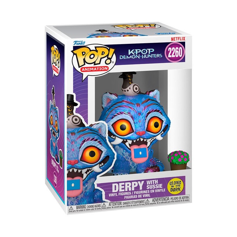 Figura POP Kpop Demon Hunters Derpy with Sussie Glow