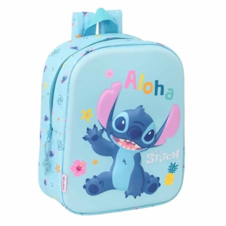 Mochila 3D Stitch Disney 27cm