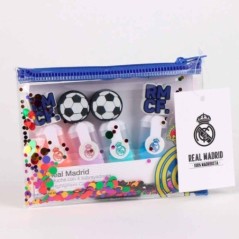 Estuche 4 subrayadores Real Madrid surtido