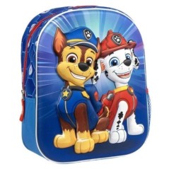 Mochila 3D Patrulla Canina Paw Patrol 31cm