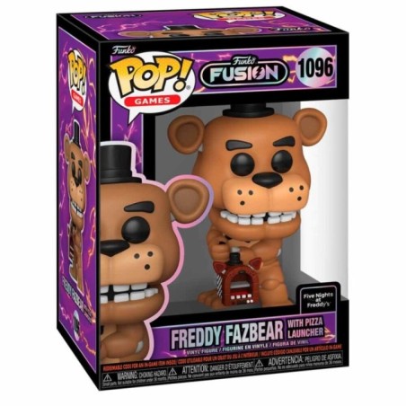 Figura POP Funko Fusion Five Nights at Freddys Freddy Fazbear with Pizza Launcher
