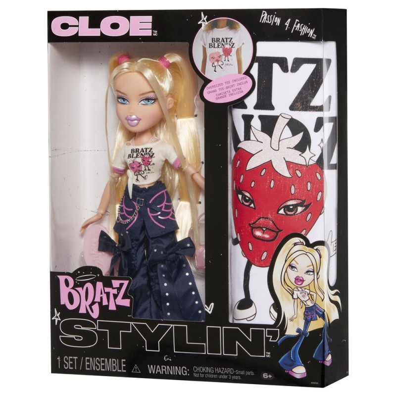 Muñeca Cloe Stylin + Camiseta Bratz
