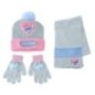 Conjunto gorro guantes braga cuello Stitch Disney