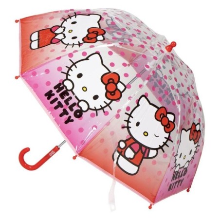 Paraguas manual burbuja Hello Kitty
