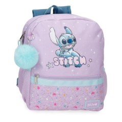 Mochila Lovely Stitch Disney 33cm