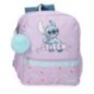 Mochila Lovely Stitch Disney 33cm
