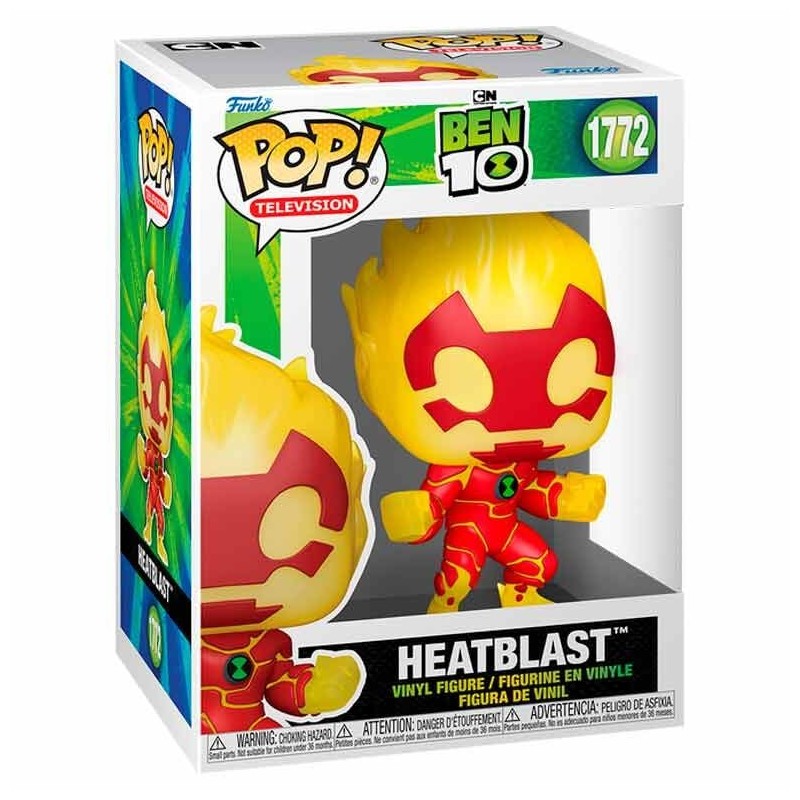 Figura POP Ben 10 Heatblast
