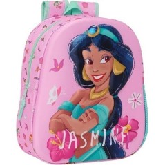 Mochila 3D Jasmine Aladdin Disney 33cm