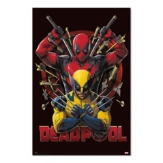 Poster Deadpool & Lobezno Marvel