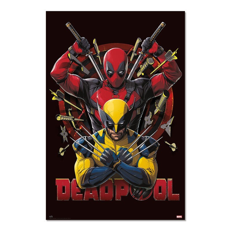 Poster Deadpool & Lobezno Marvel
